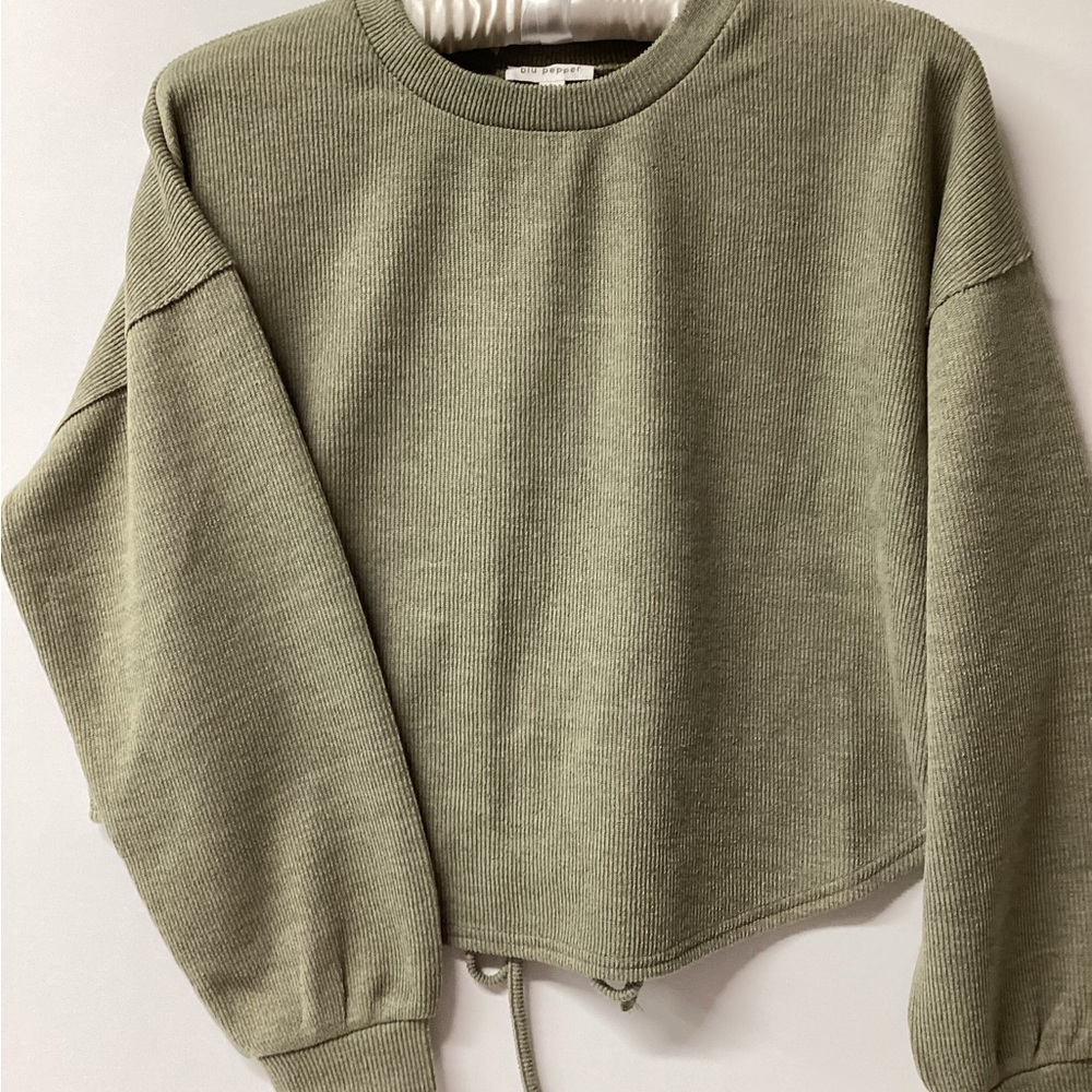 Blu Pepper Sage Knit Top